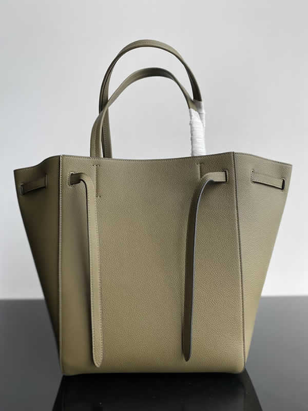 Replica Fashion Celine Cheap Cabags Phantom Olive Green Handbags High Quality